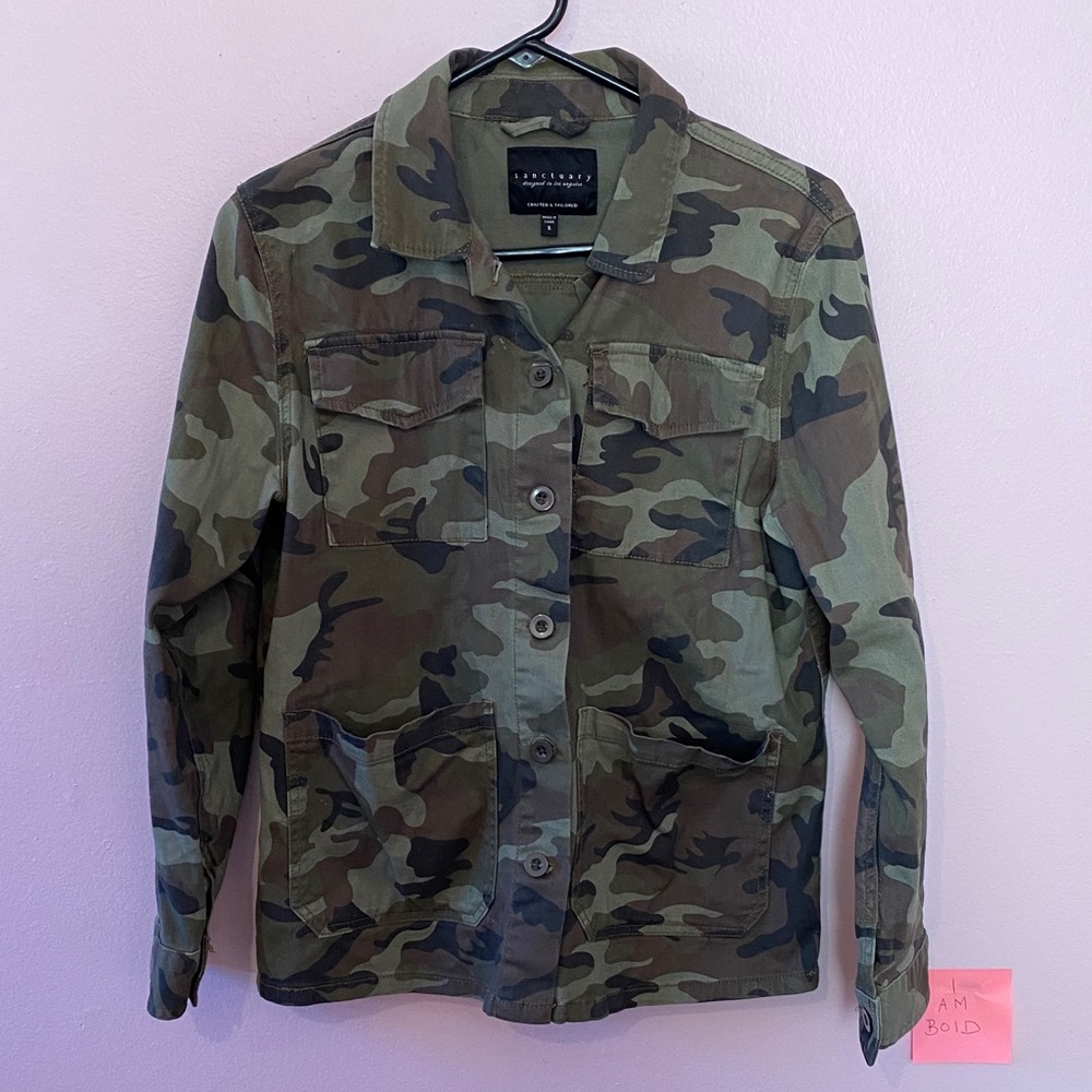 Sanctuary Camoflague Top